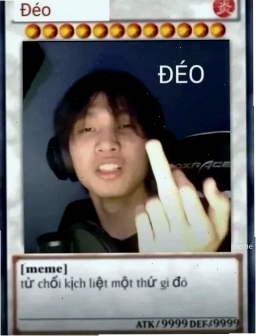 dđéo meme dấu hỏi