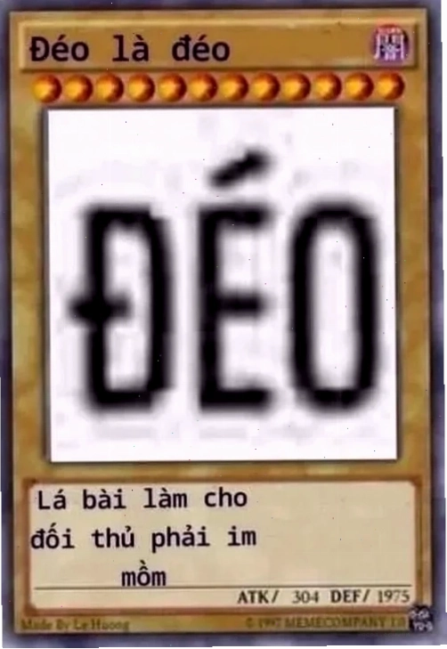 dđéo meme lạnh lùng