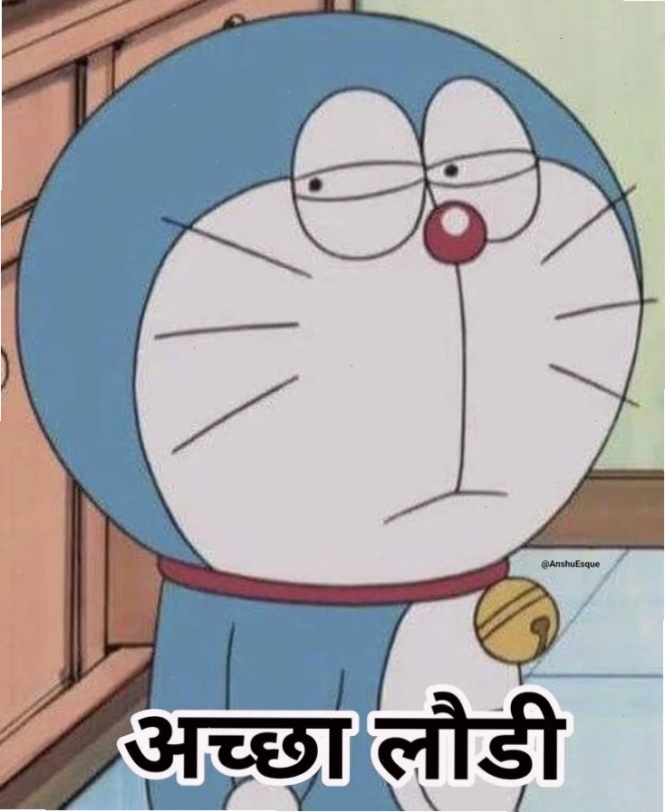 doraemon meme face cáu kỉnh