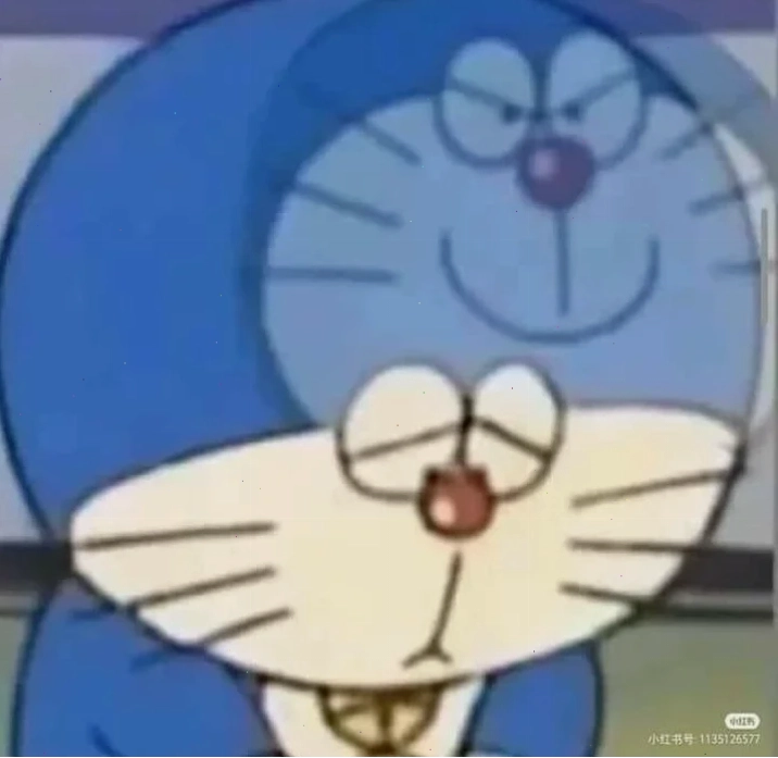 doraemon meme face hoảng hốt
