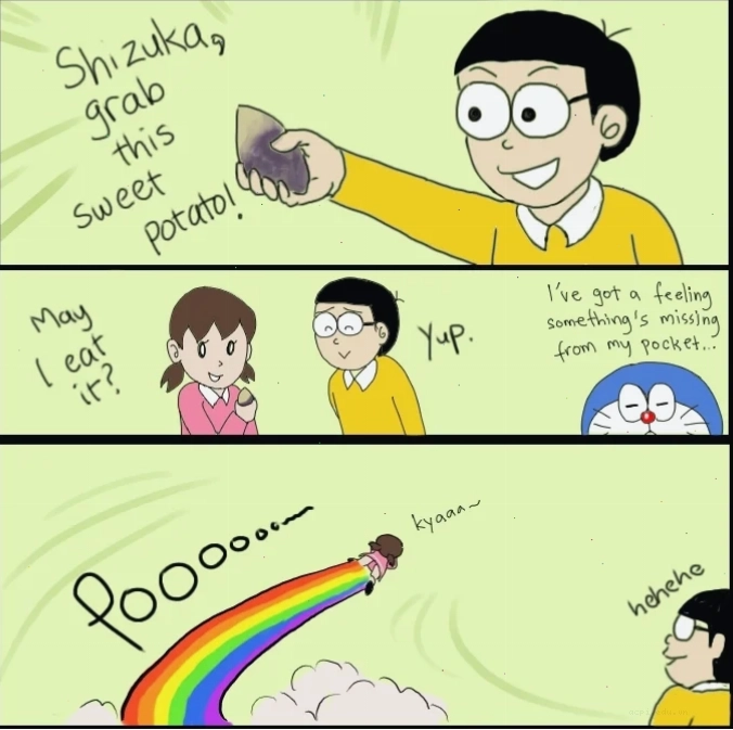 doraemon meme face tức giận