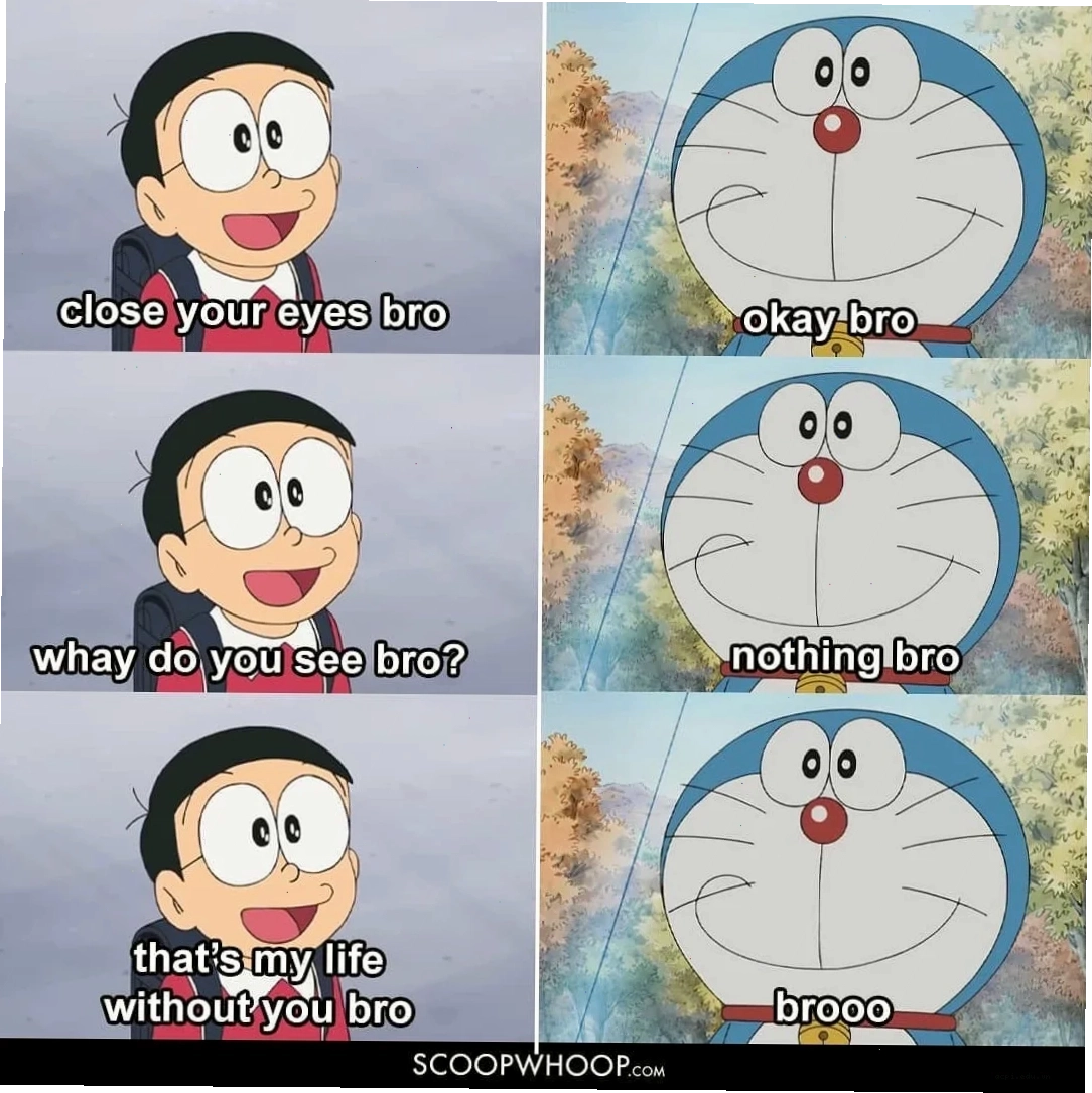 doremon meme thần thái