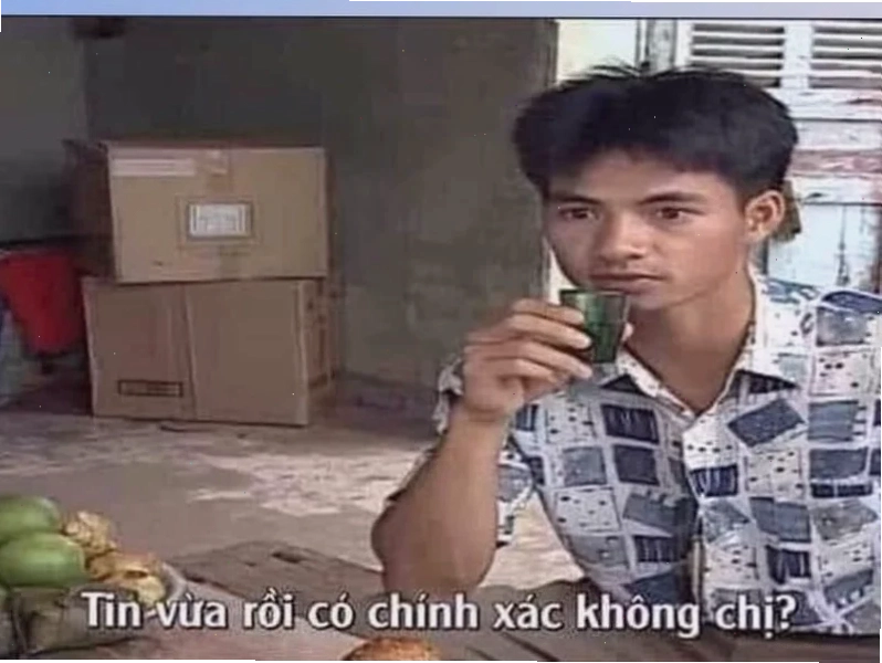 Fan bóng đá dùng tin chuẩn chưa anh meme