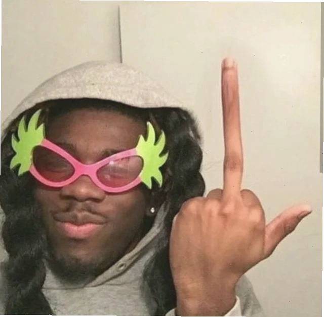 fuck u meme nền tối