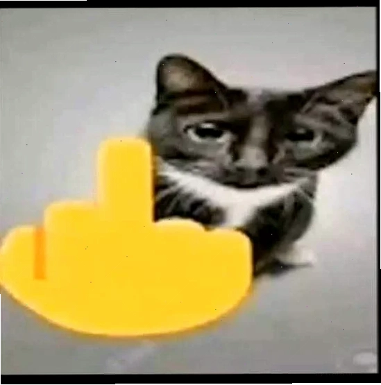fuck u meme phong cach neon