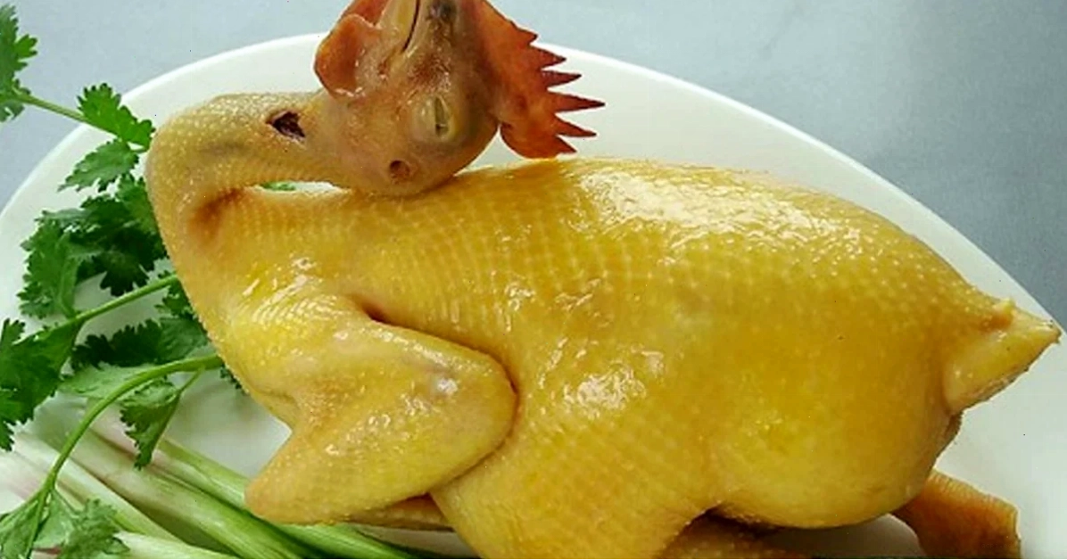 gà luộc meme