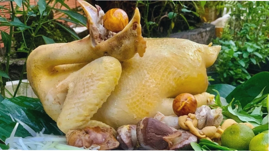 gà luộc meme