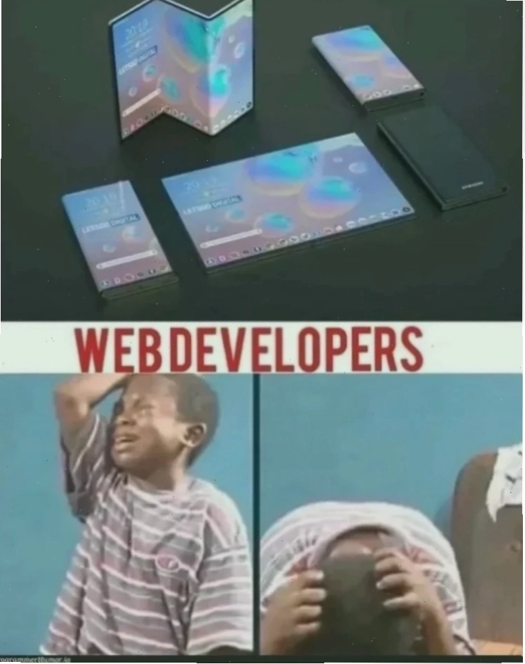 Giao diện mobile của meme website
