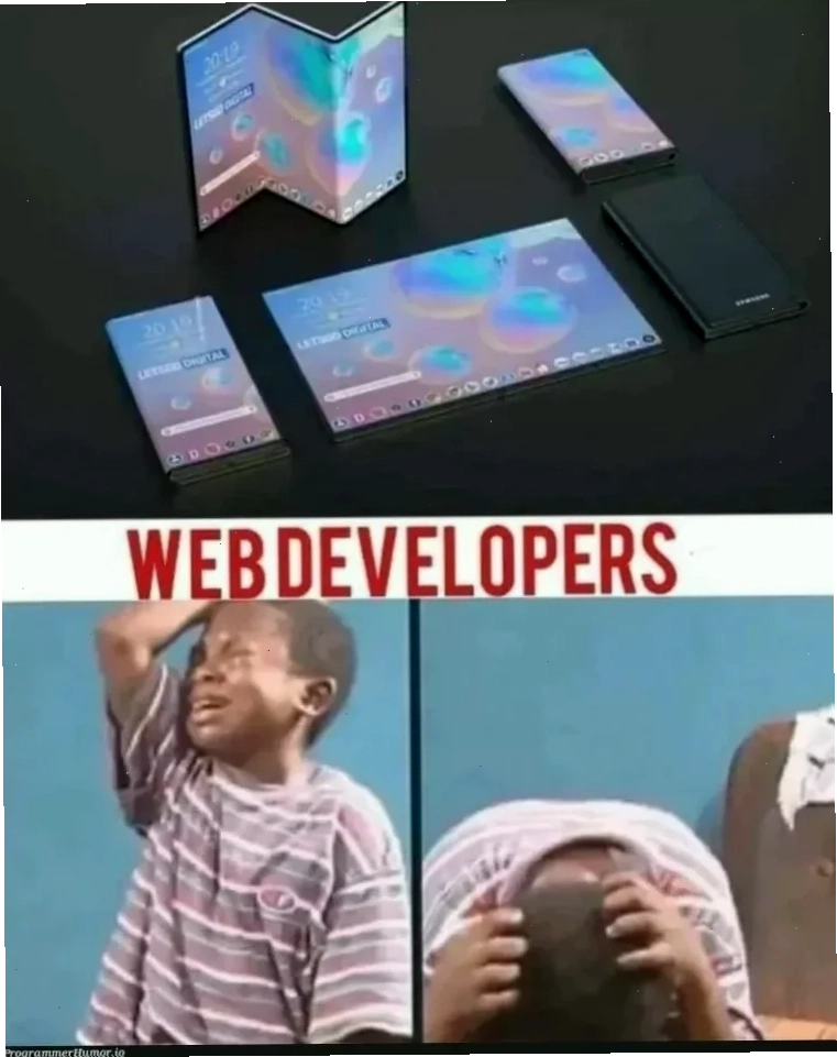 Giao diện mobile của meme website
