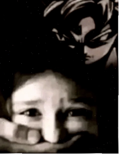 goku meme face