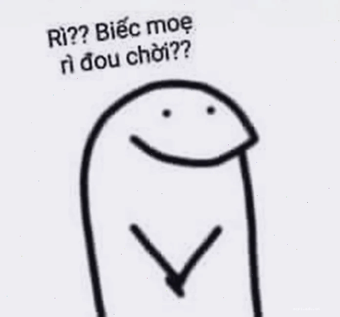 hả gì ai biết đâu meme góc nhìn