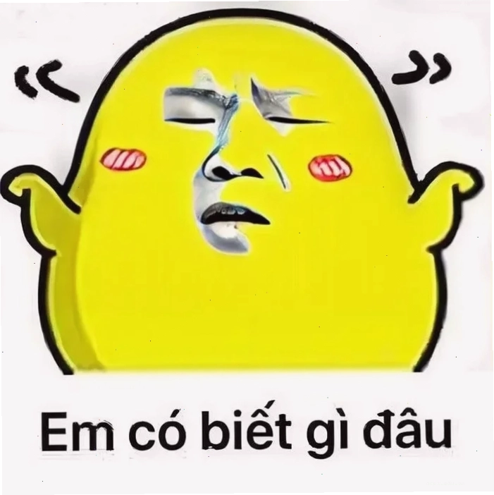 hả gì ai biết đâu meme vui