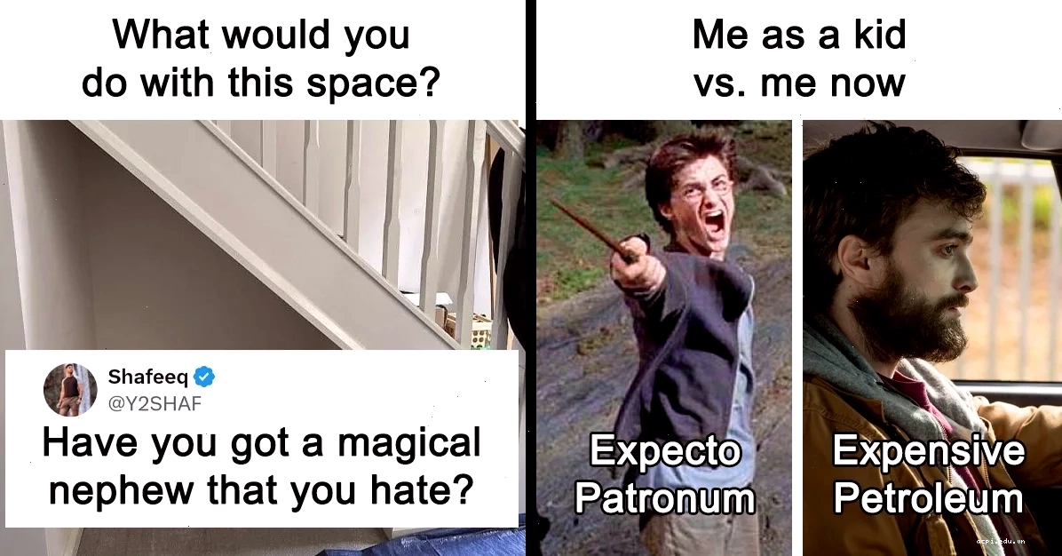 harry potter memes áo choàng tàng hình