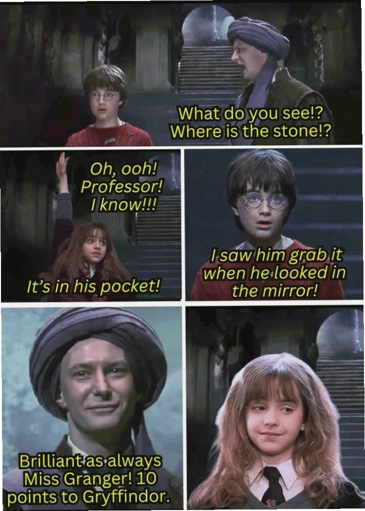 harry potter memes phòng gryffindor