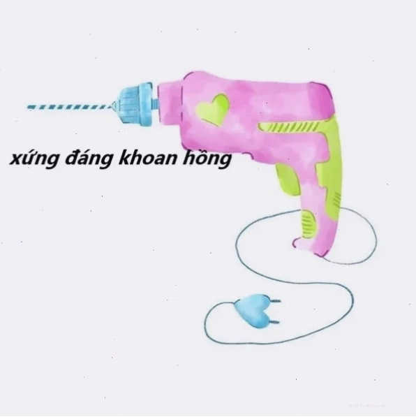 hình chế khoan hồng cực hợp trong lúc troll bạn