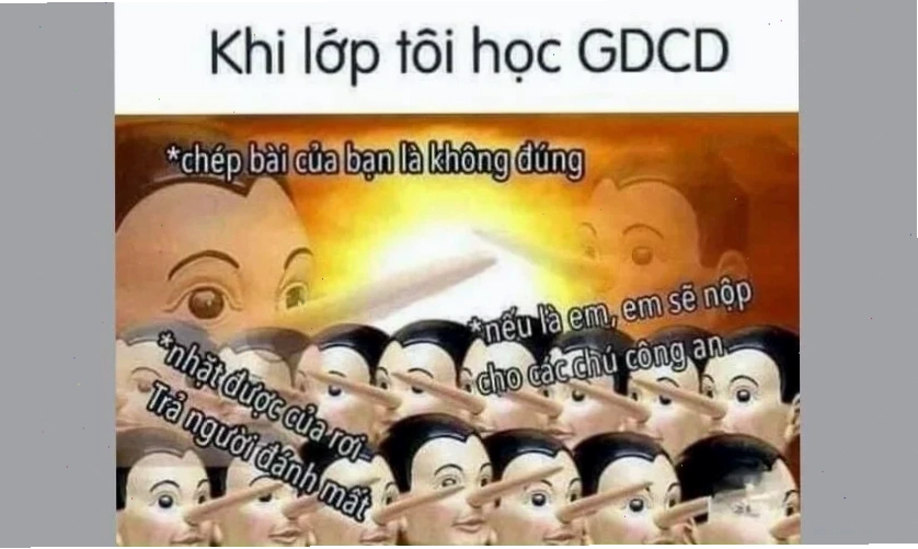 học sinh meme bất lực
