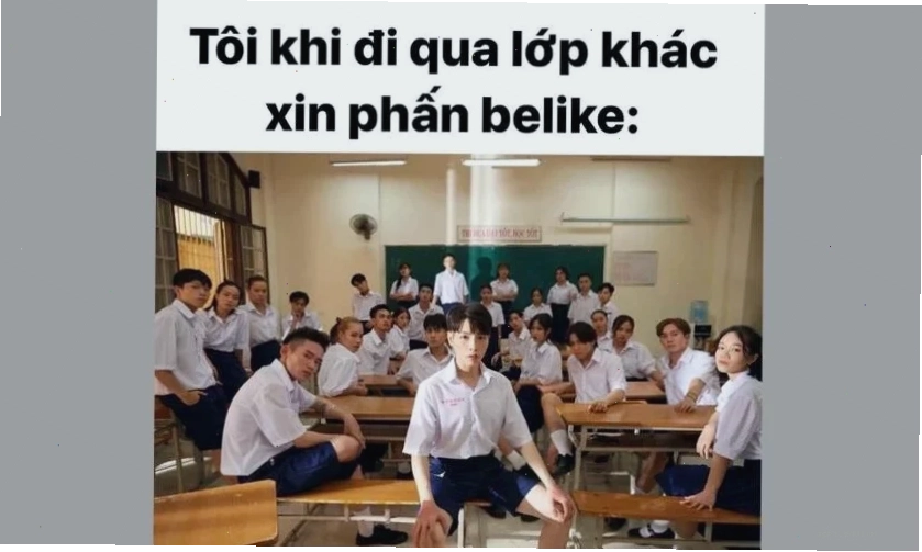 học sinh meme buồn ngủ