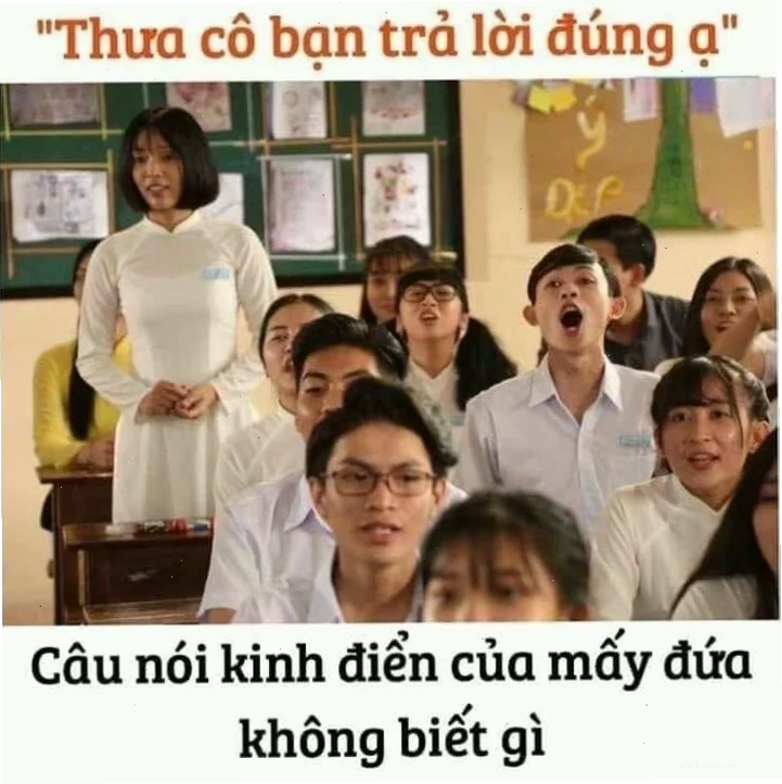 học sinh meme ngủ