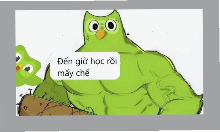 học sinh meme quên bài