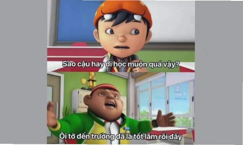 học sinh meme suy nghĩ