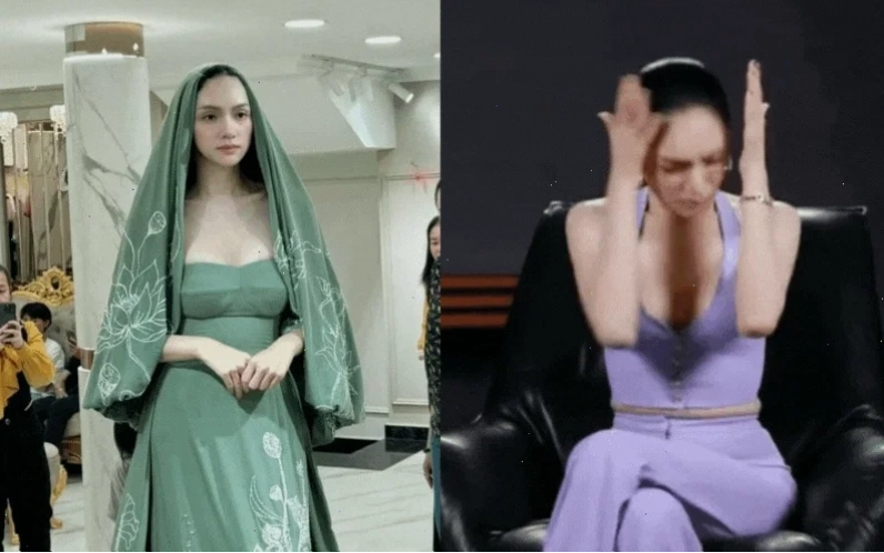 hương giang meme trên sân khấu