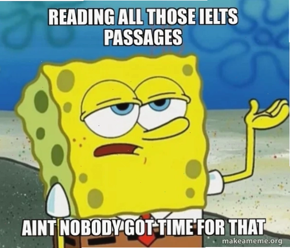 ielts meme