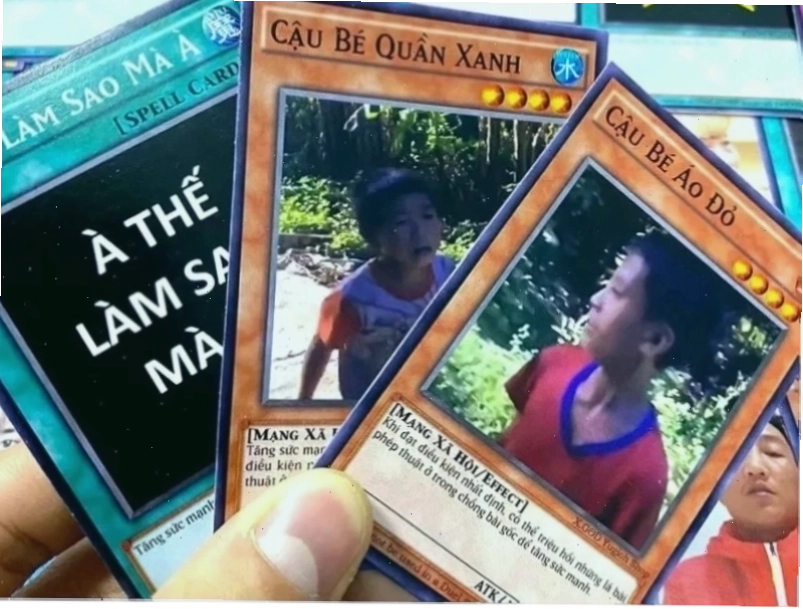 Lá bài meme bẻ lái