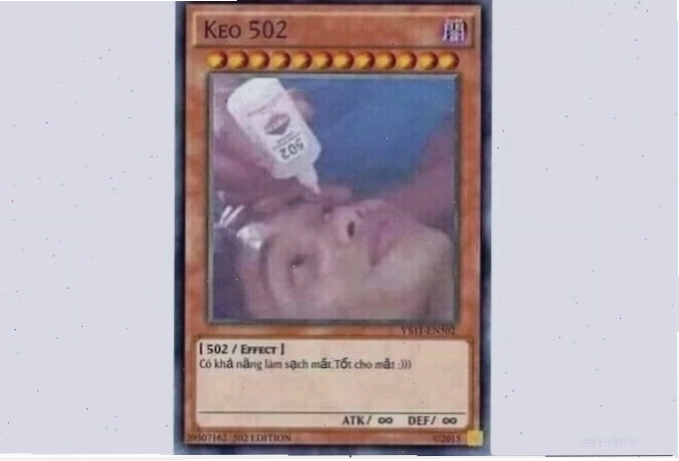 Lá bài meme công an Việt Nam