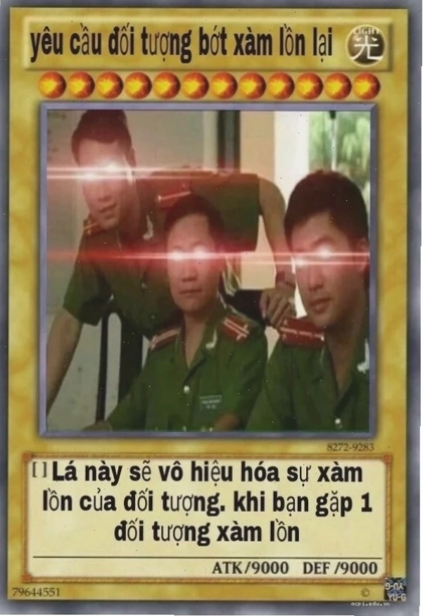 Lá bài meme sáng tạo