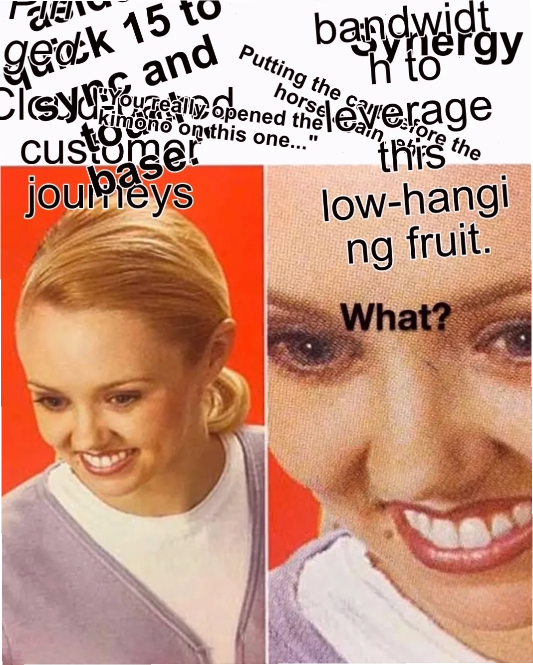 lady meme face nhân vật đang suy nghĩ