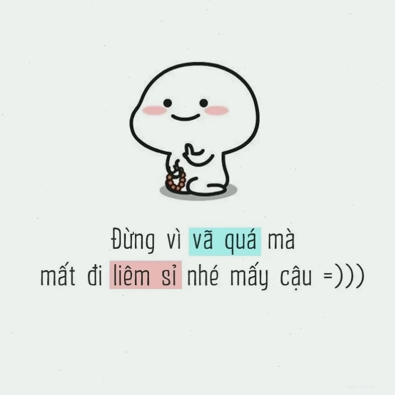 liêm sỉ meme