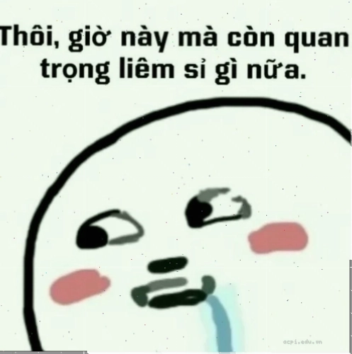 liêm sỉ meme