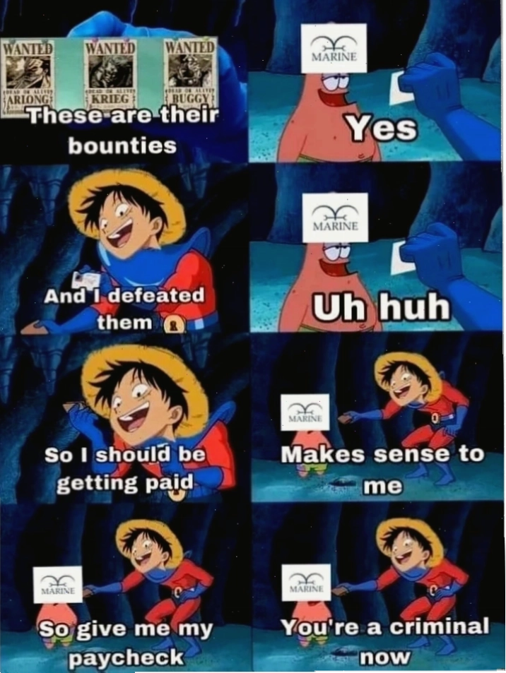 luffy meme bản năng