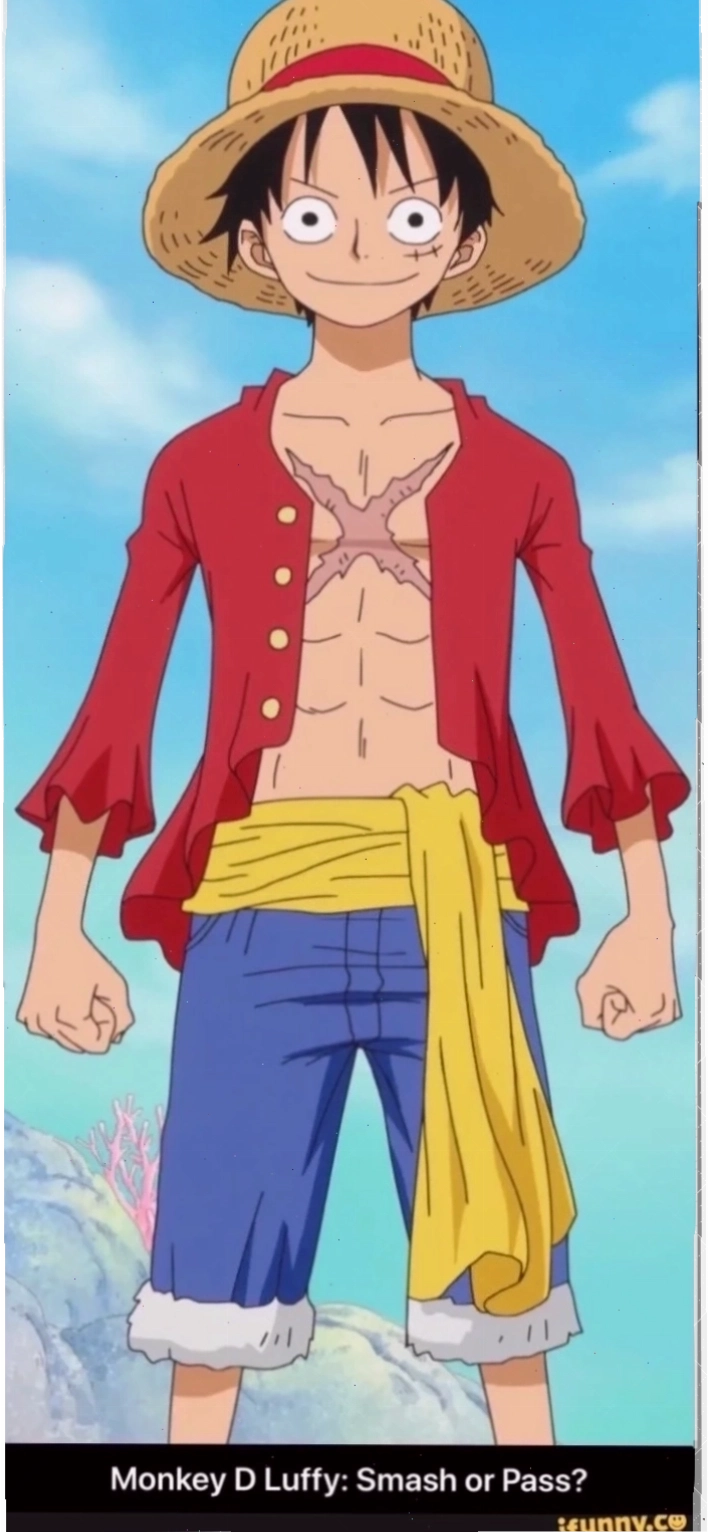 luffy meme bất ngờ