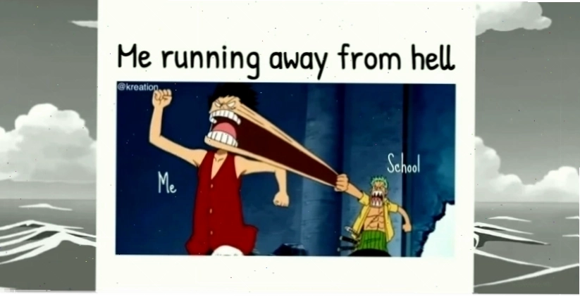 luffy meme chào hỏi