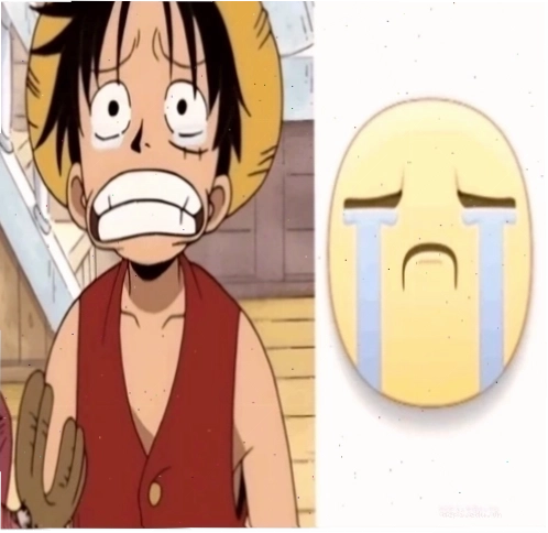luffy meme chạy trốn