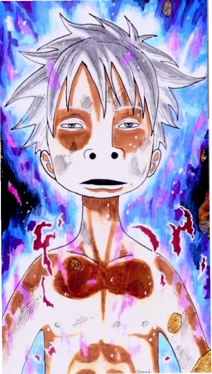 luffy meme dang tay