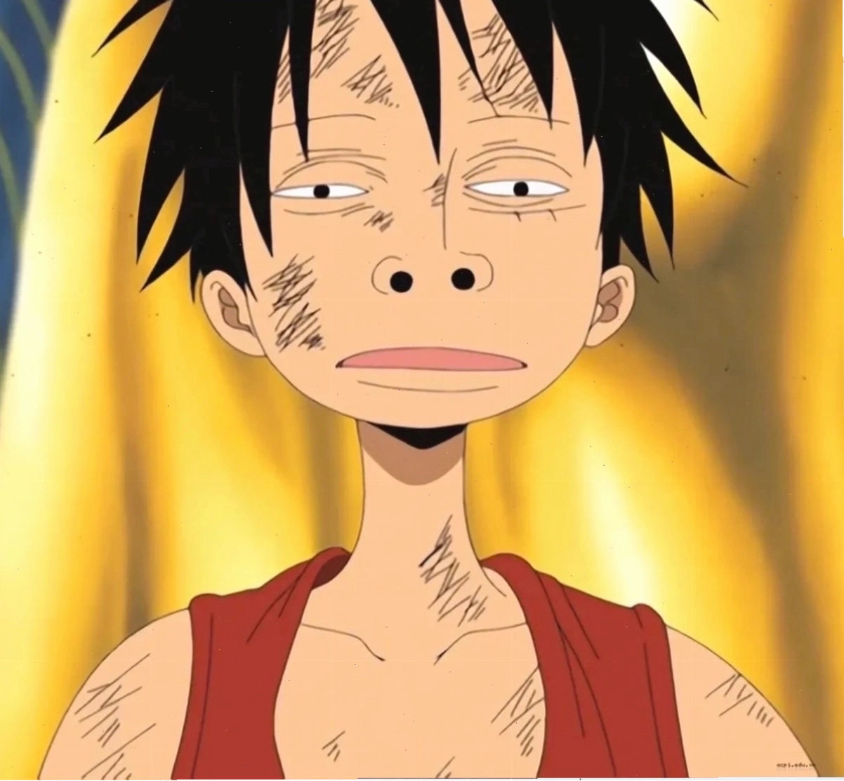 luffy meme kéo giãn cơ thể