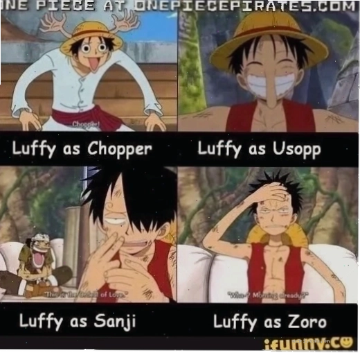 luffy meme mặt ngáo