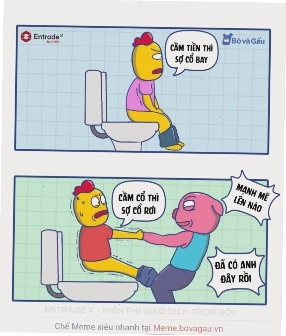 mạnh mẽ lên meme mèo hết mình