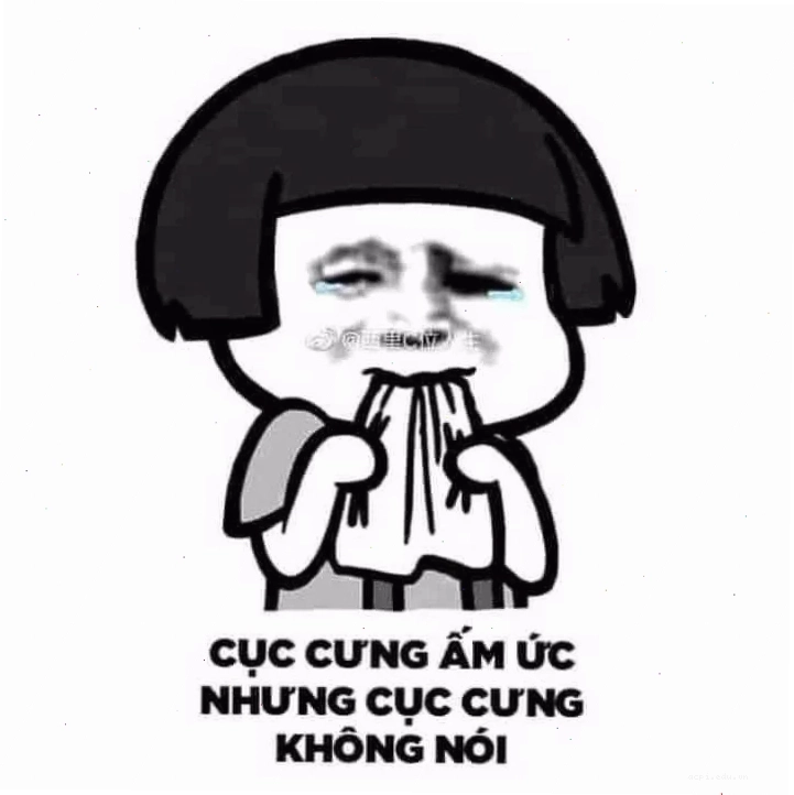 meme ấm ức mèo con