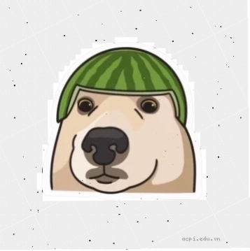 meme ăn dưa hấu lạ