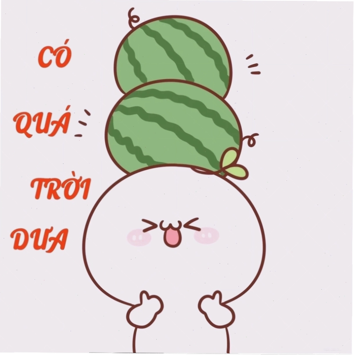 meme ăn dưa hấu lầy lội