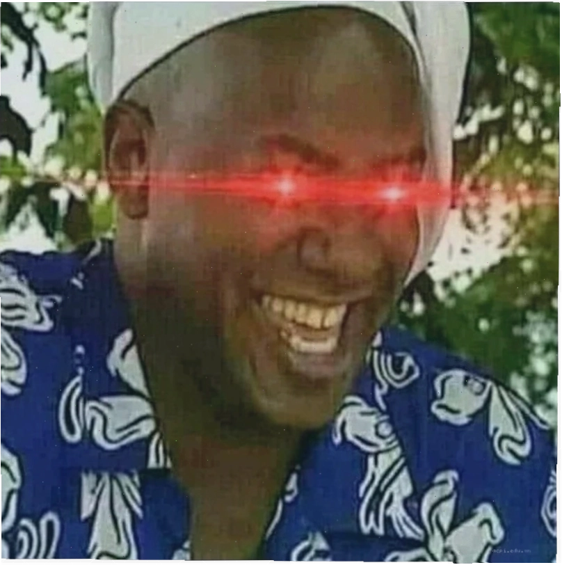 meme anh da đen cười nham hiểm vô cùng ấn tượng