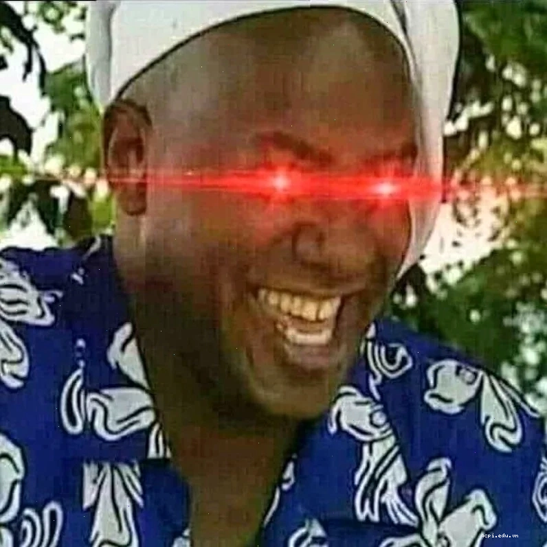 meme anh da đen cười nham hiểm vô cùng ấn tượng
