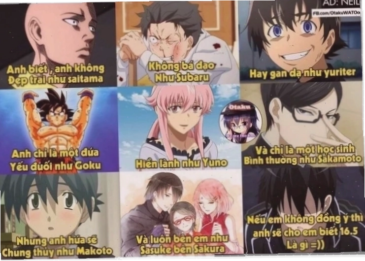 meme anime chế