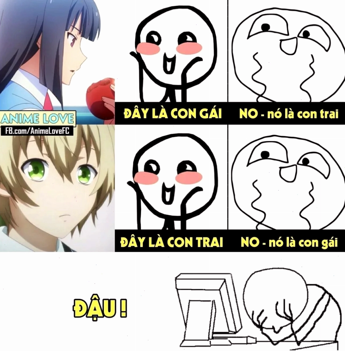meme anime chế