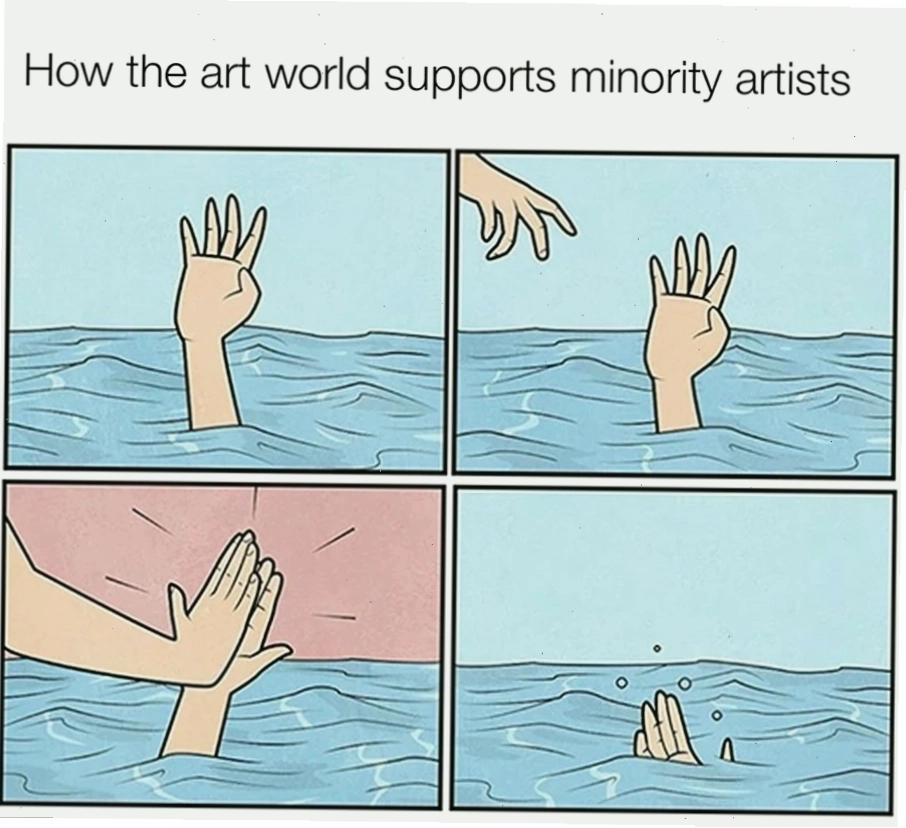 meme art kết thúc