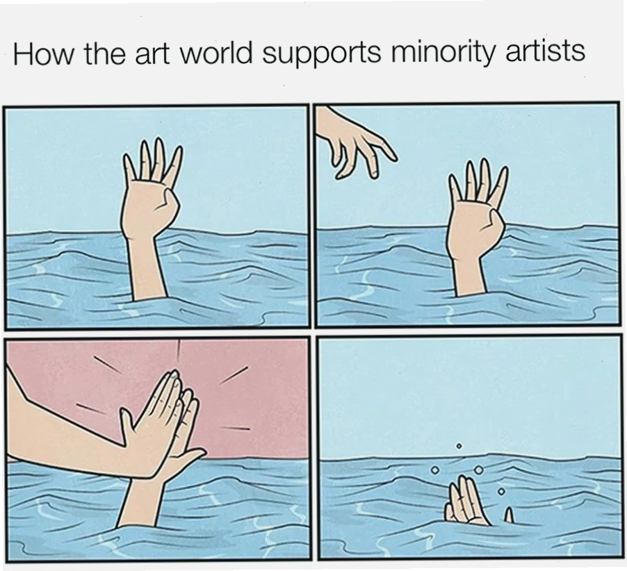 meme art kết thúc