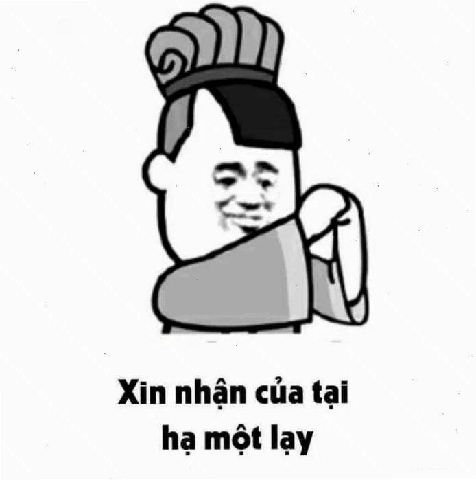 Meme bái phục kiểu cổ trang